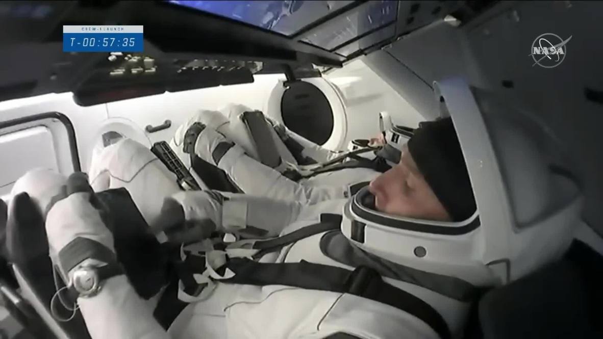 EE.UU.: El cohete SpaceX lleva a cuatro astronautas a la Estación Espacial Internacional