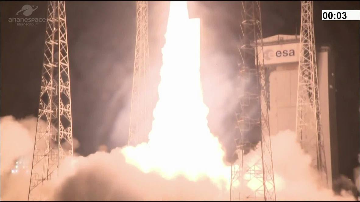 Guayana Francesa: El cohete Vega se pierde 8 minutos después del lanzamiento con dos satélites a bordo