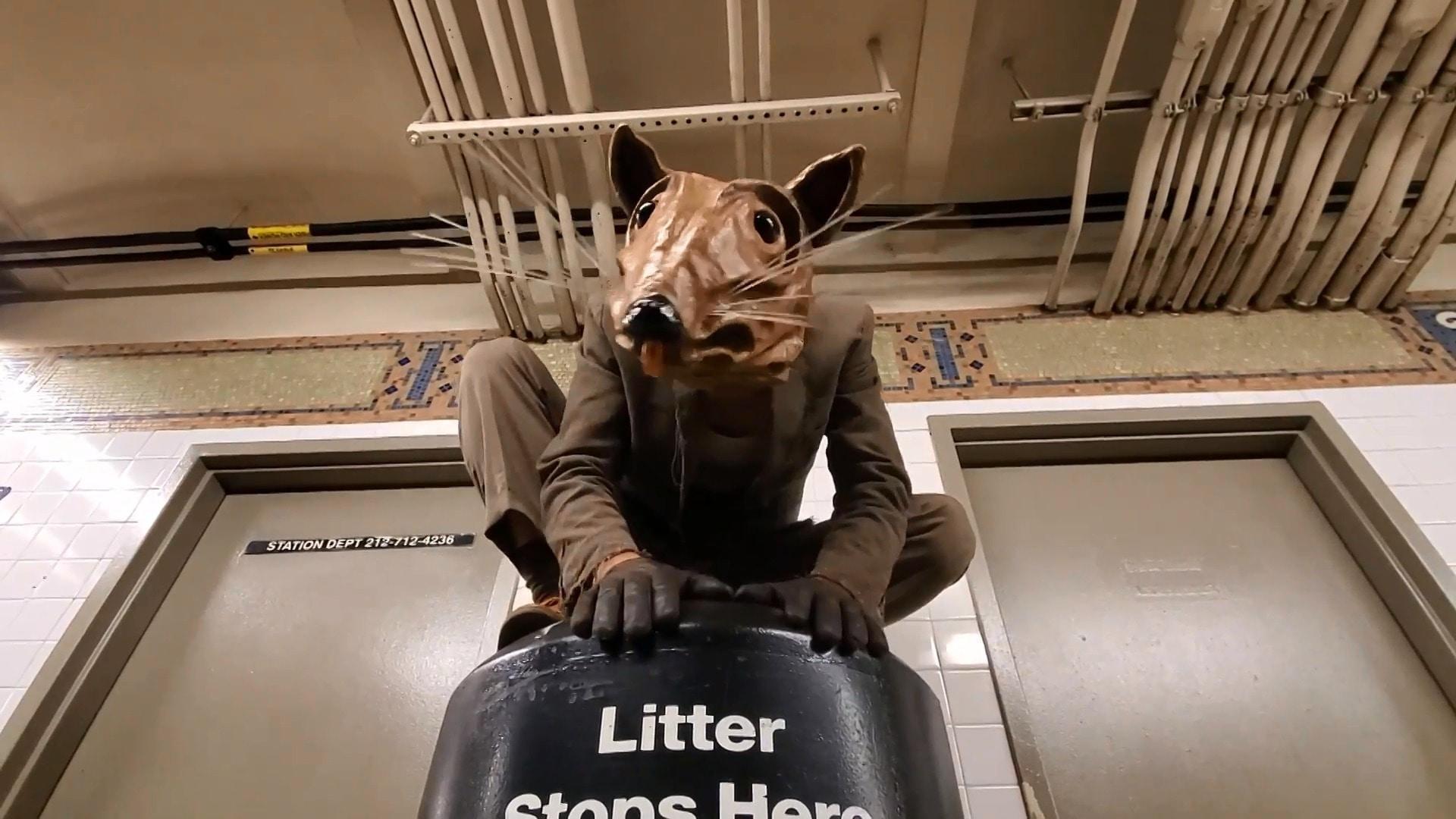 NYC's performance artist 'Buddy the Rat' is viral subway 'Pizza Rat