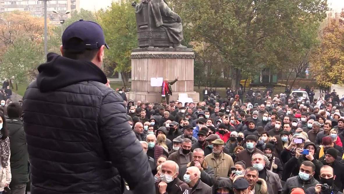 Armenia: Protests demanding Pashinyan's resignation continue in Yerevan
