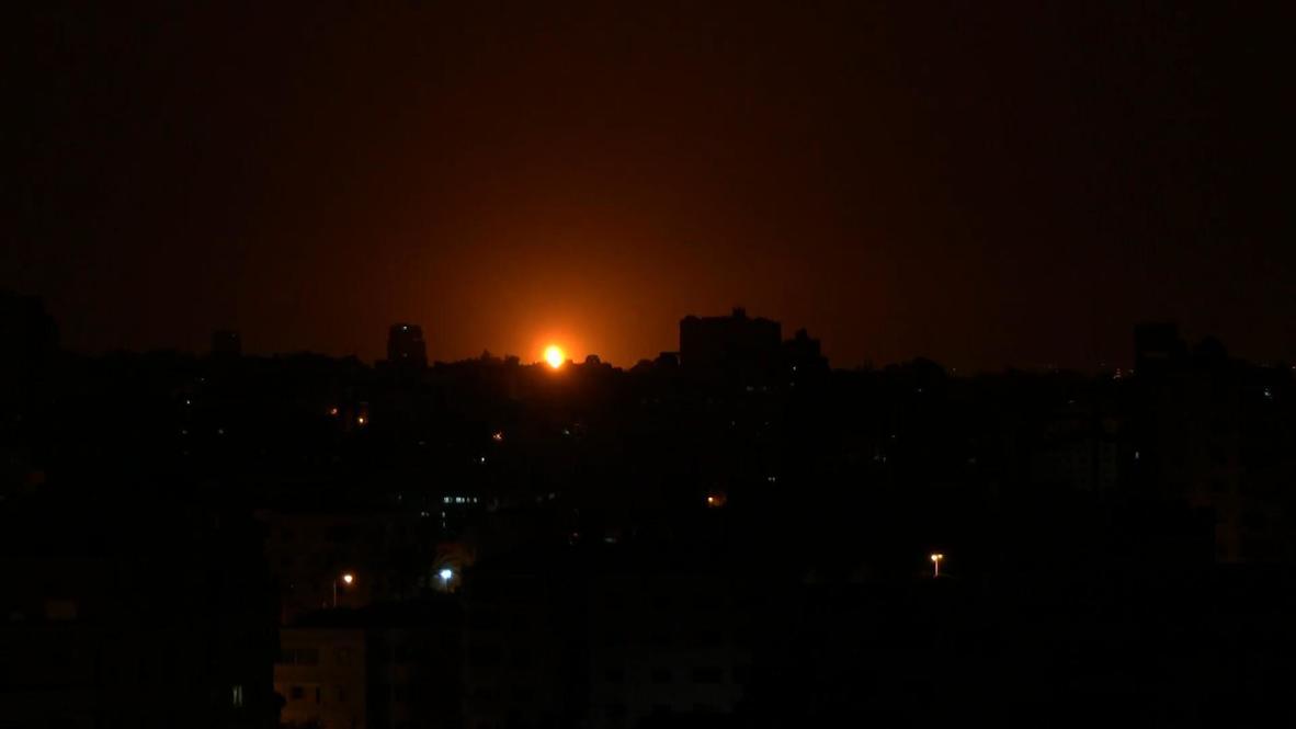 State of Palestine: Israeli airstrikes hit targets in Gaza after Ashkelon rocket attack