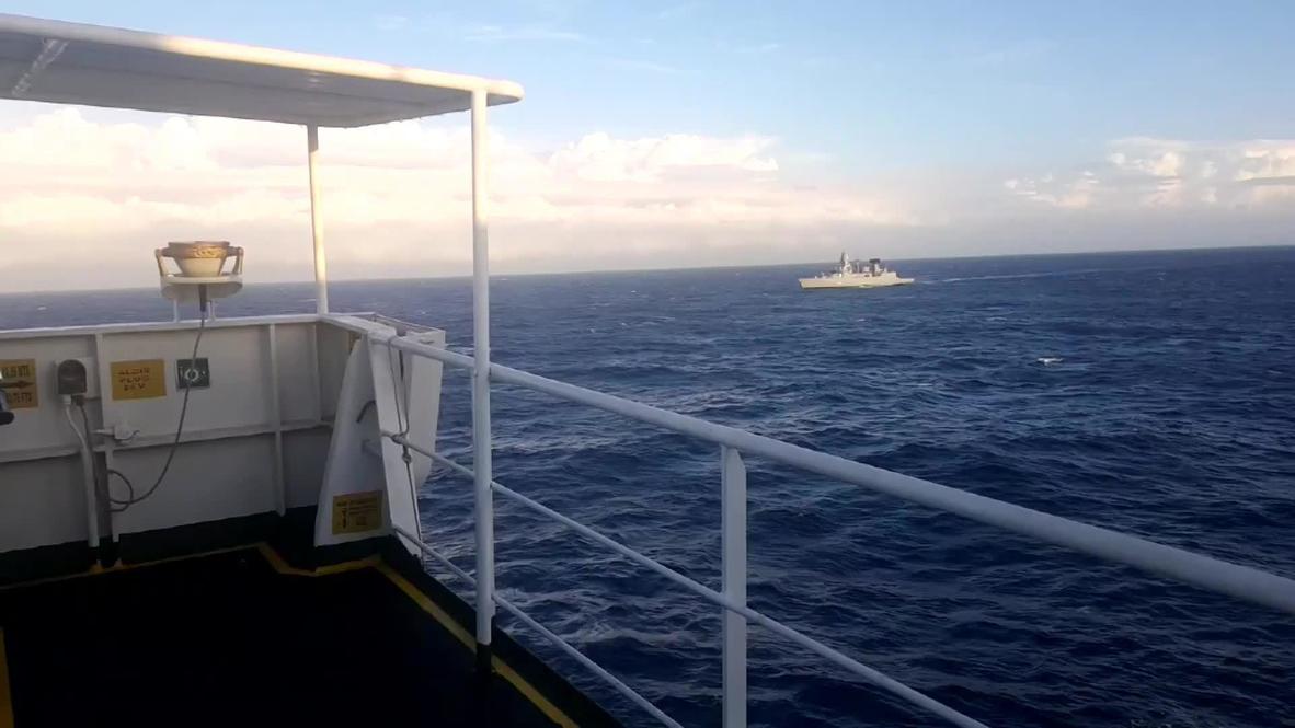At Sea: German frigate searched Turkish ship bound to Libya