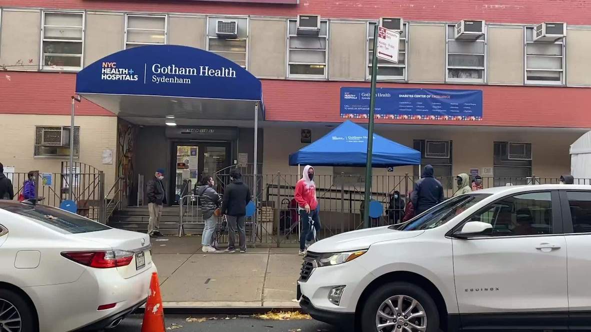 EE.UU.: Residentes de Nueva York abarrotan los centros de pruebas de covid-19 antes del Día de Acción de Gracias