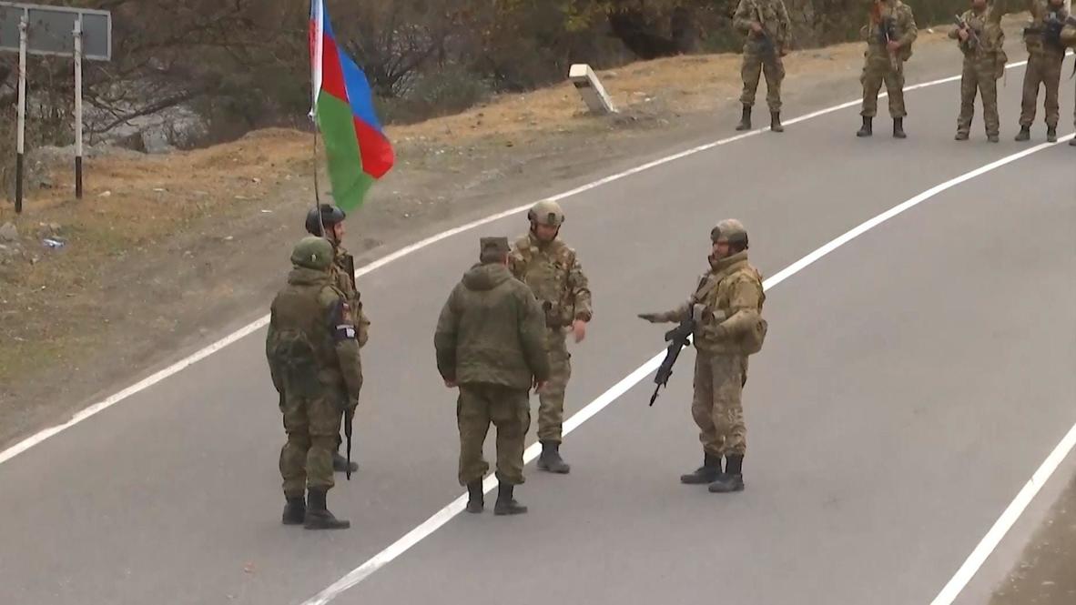 Nagorno-Karabakh: Russian peacekeepers oversee transfer of Kalbajar district to Azerbaijan
