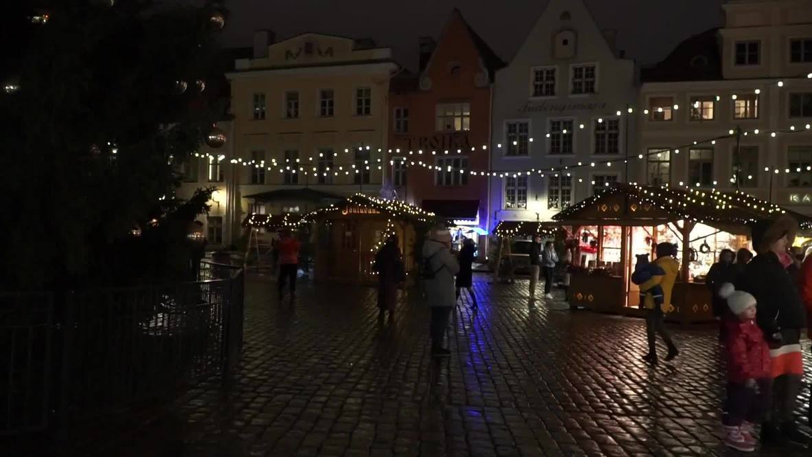 Estonia: Christmas fair opens in Tallinn amid COVID-19 restrictions