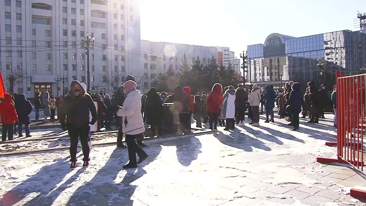 Россия: Хабаровчане вышли на субботний митинг в поддержку экс-губернатора края Фургала