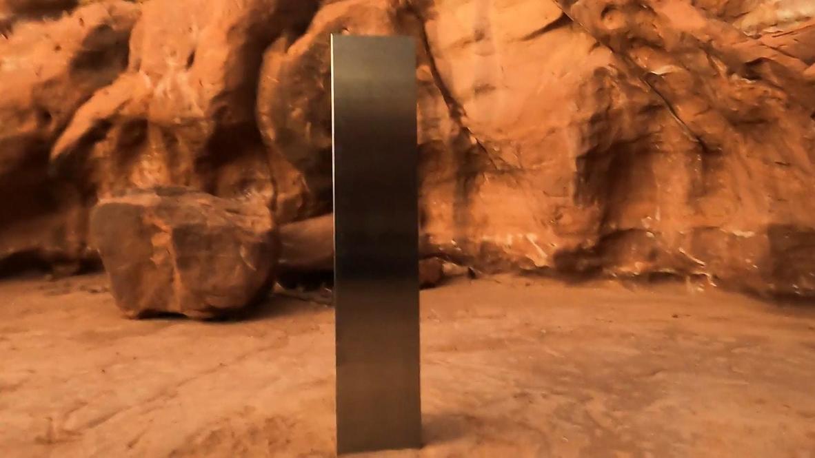 EE.UU.: Excursionista encuentra monolito de metal en el desierto de Utah pese al secreto de su ubicación