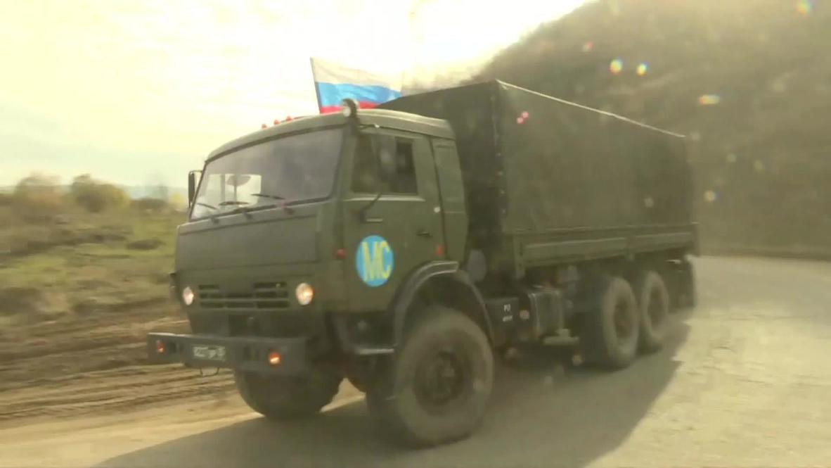 Nagorno-Karabakh: First Russian military medical units arrive in Stepanakert