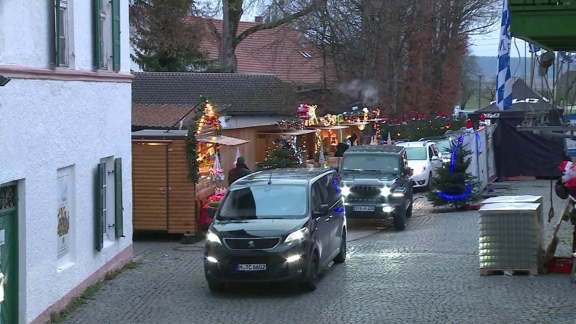 Germany: Drive-in Christmas market preserves holiday spirit despite pandemic restrictions