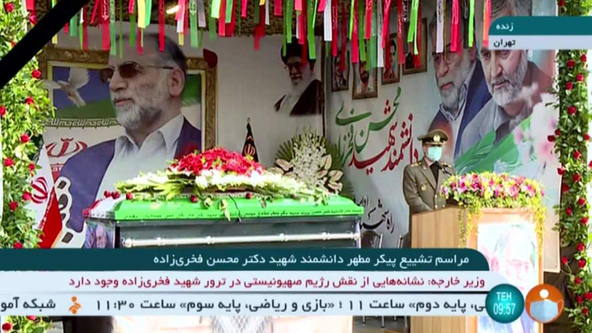 Iran: Killing won't go 'unanswered' - DefMin Hatami as slain nuclear scientist laid to rest in Tehran