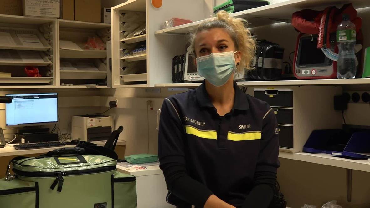 Suiza: Trabajadores sanitarios "exhaustos" pero optimistas en medio de la segunda ola de covid-19