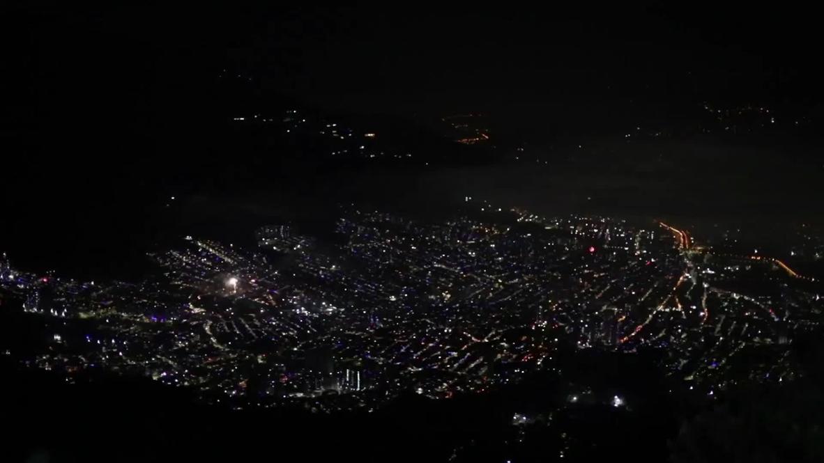 Colombia: Medellin locals welcome festive season with 'gunpowder festival'