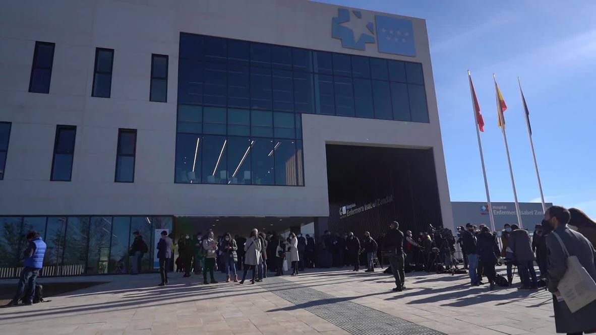 España: Madrid inaugura entre protestas un nuevo hospital de Emergencias para tratar pacientes de coronavirus