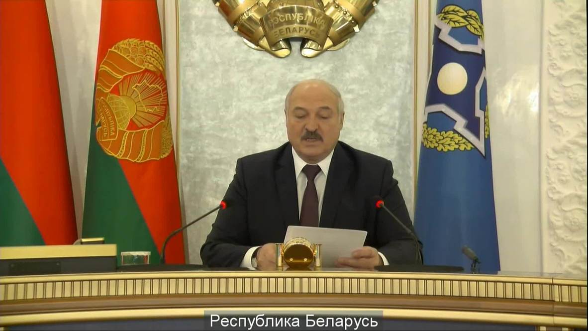 "Никаких цветных революций нет, это обычные мятежи" - Лукашенко на саммите ОДКБ