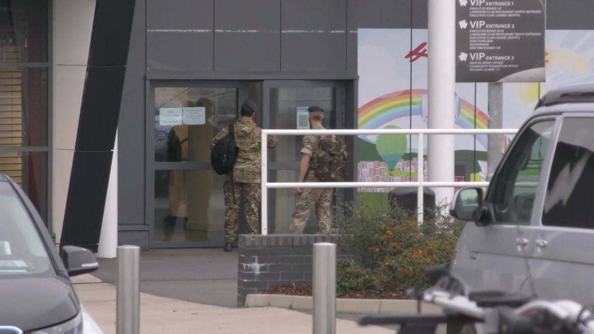 UK: Military presence at Bristol stadium earmarked as COVID-19 vaccination centre