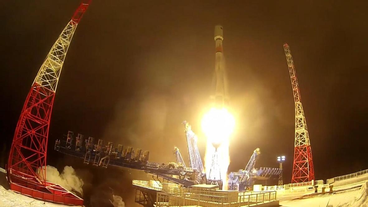 Россия: С космодрома Плесецк стартовала ракета-носитель "Союз-2" со спутником связи