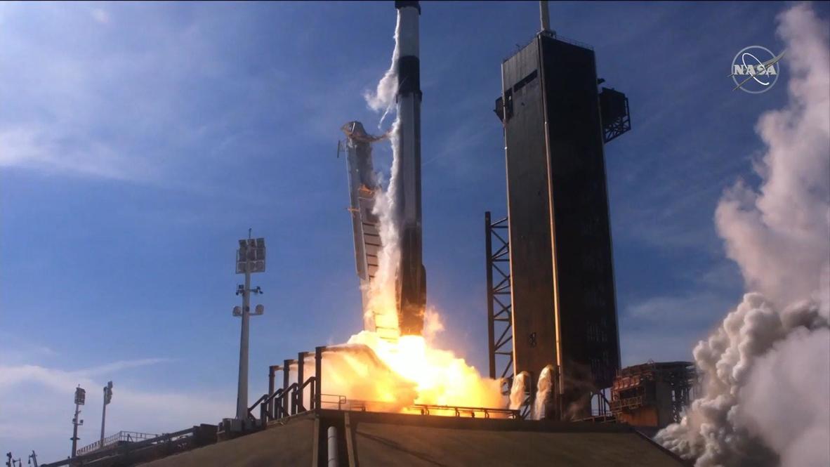 EE.UU.: Nave espacial SpaceX Dragon despega para llevar suministros a la EEI