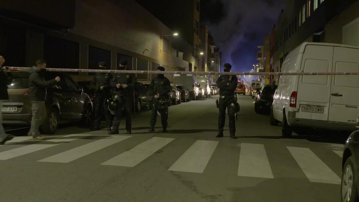 Spain: At least one dead, 17 injured in Badalona building blaze