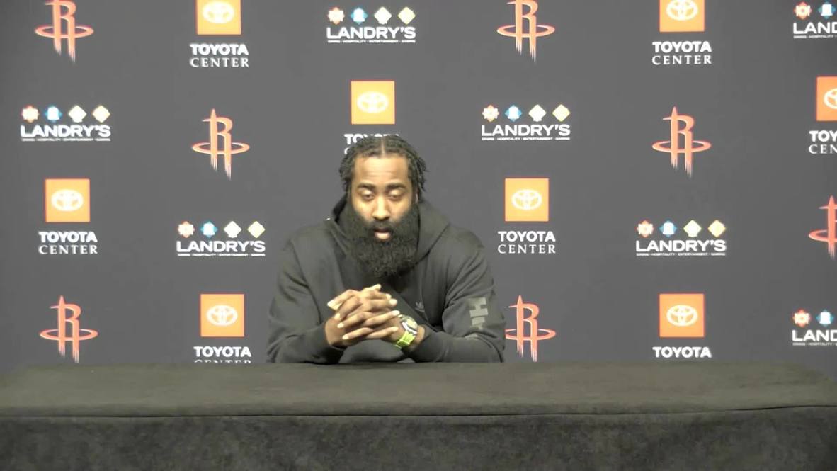 USA: Harden says Rockets problems cannot be fixed