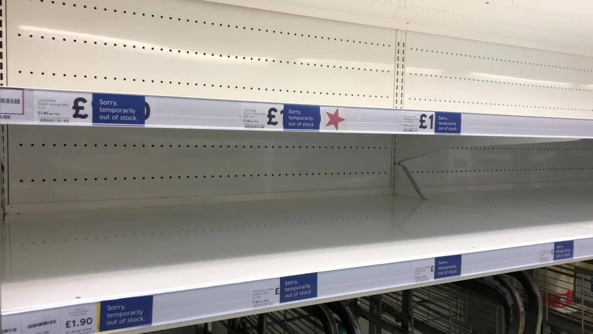 UK: Post-Brexit red tape leads to shortages in Belfast supermarkets