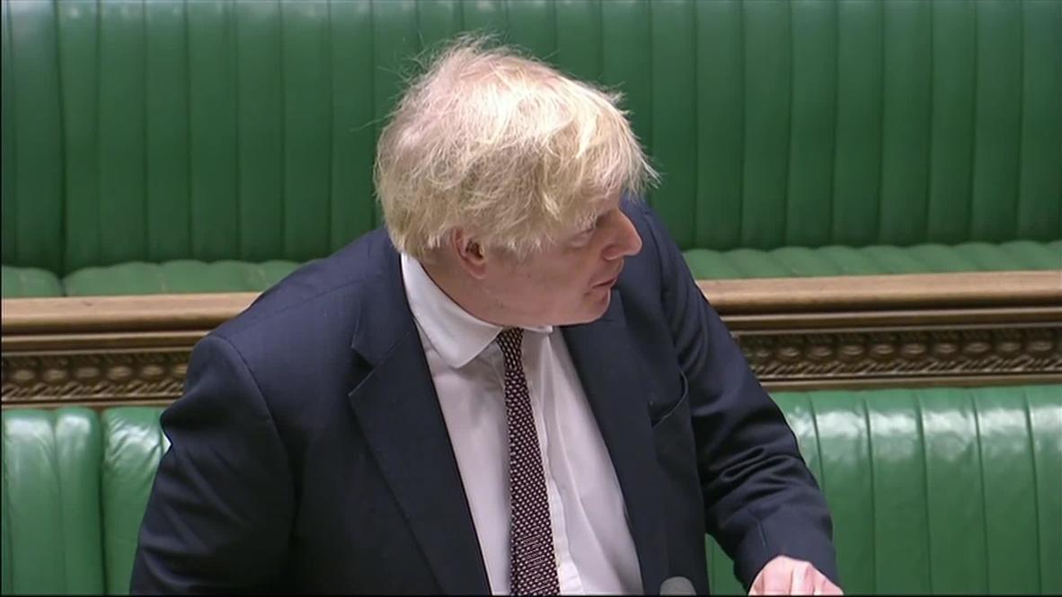 UK: 'We can see the way forward' - PM Johnson praises vaccine roll-out