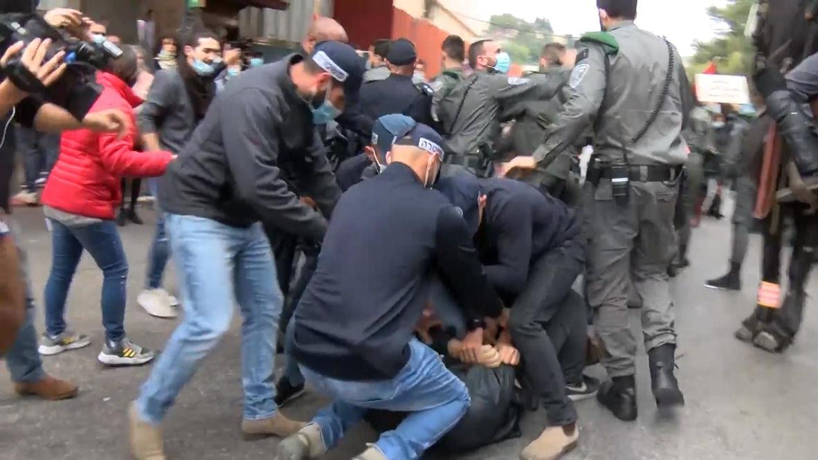 Israel: Police break up Nazareth rally against visit of PM Netanyahu