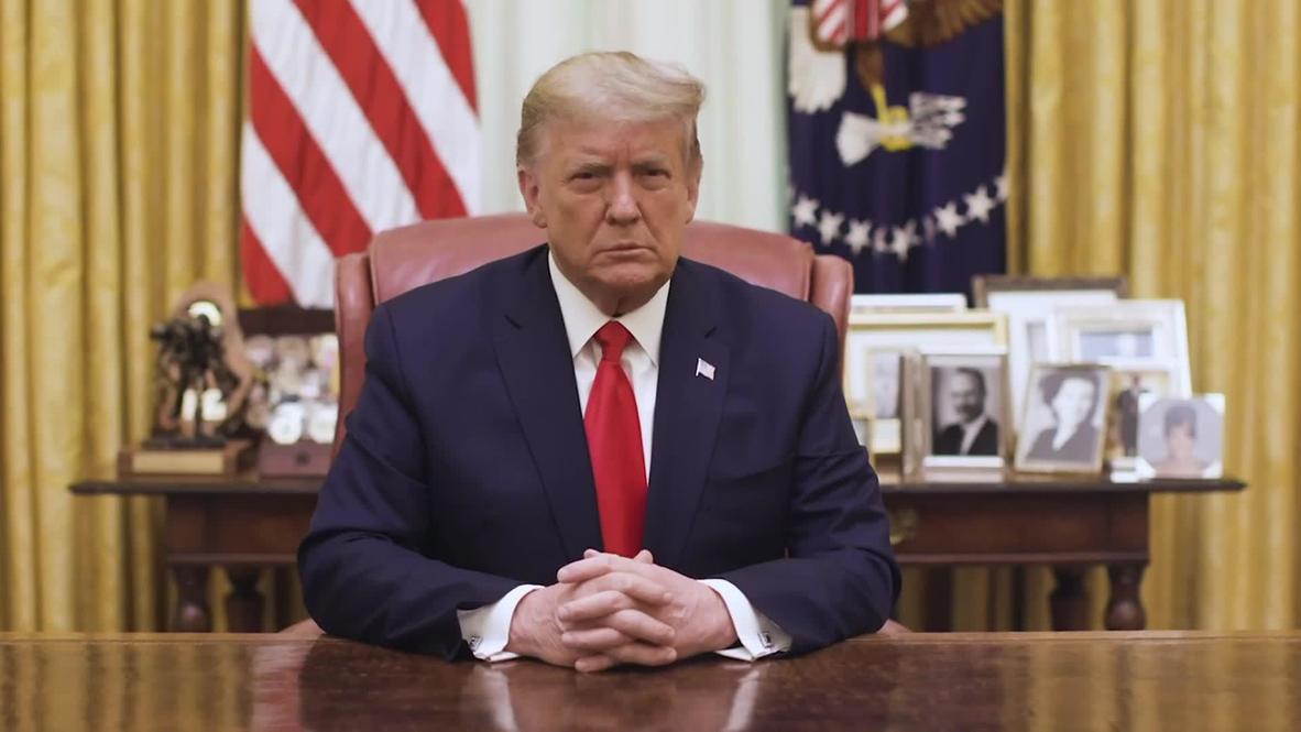 USA: 'Shocked and deeply saddened' by Capitol riot, Trump calls for calm