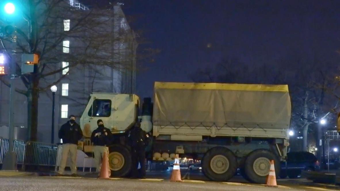 USA: Security tightens around Capitol ahead of Biden's inauguration