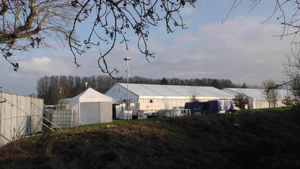 UK: Temporary mortuary that can hold up to 1,300 bodies opens in west London