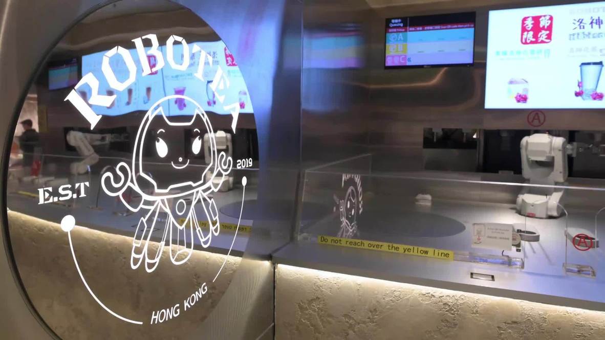 'RoboTea' - Get served by robots at Hong Kong's most cutting edge tea house