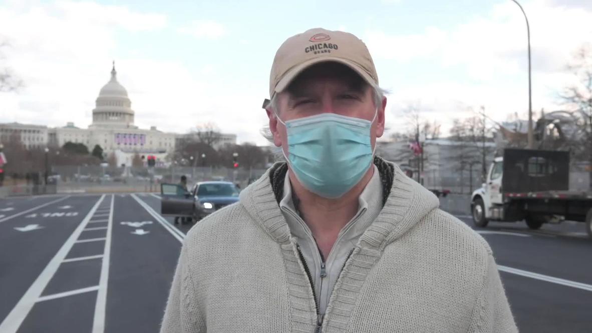 EE.UU.: "Es un mensaje poderoso" – Locales opinan sobre las medidas de seguridad en Washington D. C.