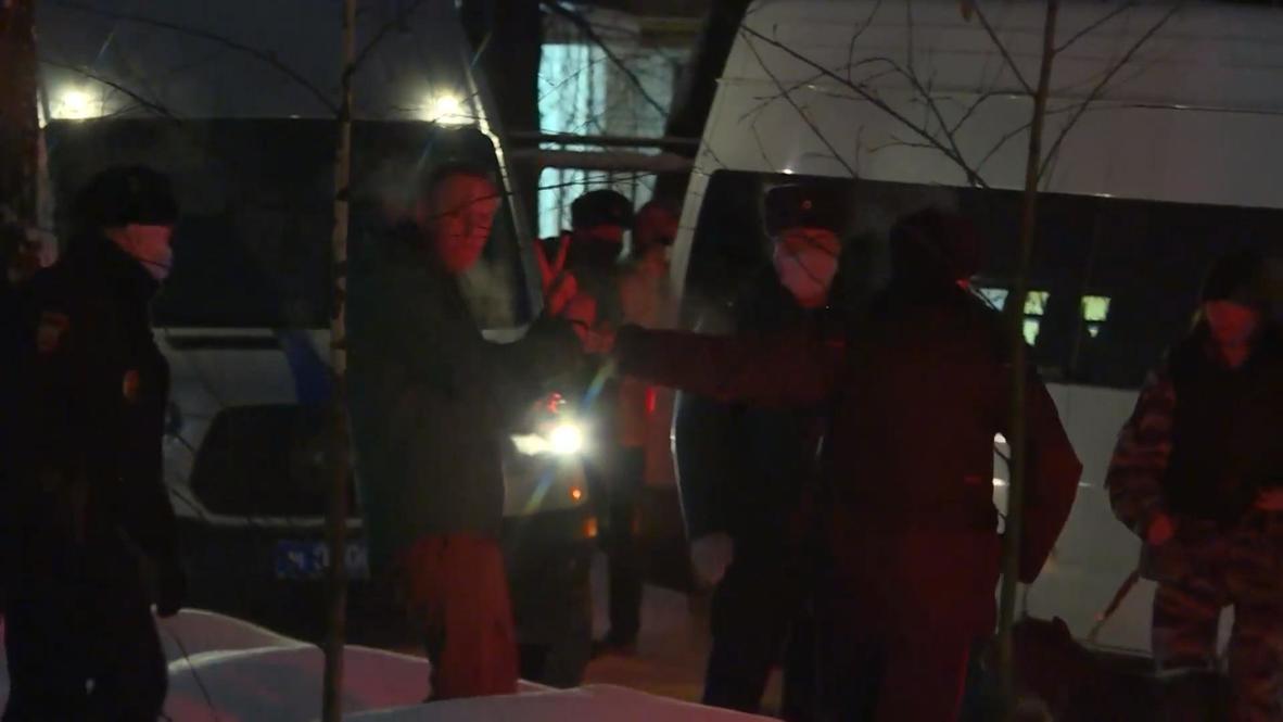 Rusia: Navalny es trasladado de la estación de policía de Jimki tras su sentencia