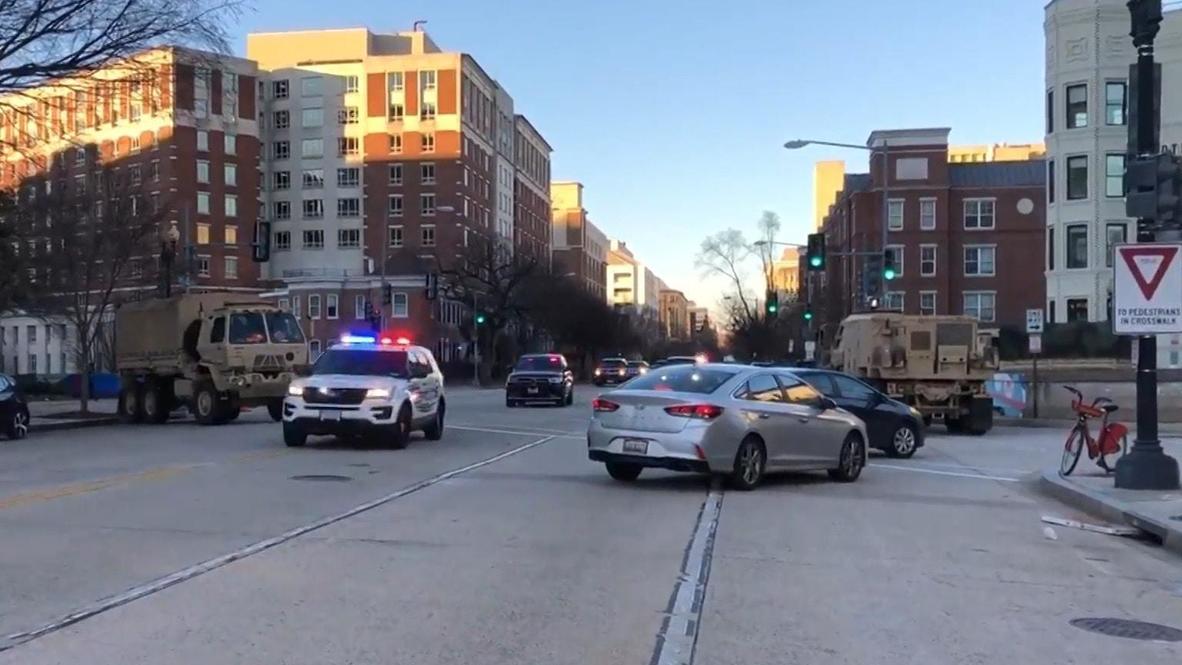 EE.UU.: Joe Biden llega a Washington DC la jornada anterior a su investidura como presidente de EE.UU.