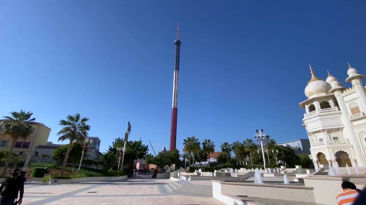 World's tallest swing ride open for business at Bollywood Parks in Dubai