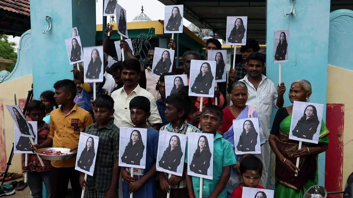 India: Villagers celebrate in Kamala Harris's ancestral home as she becomes new US vice president