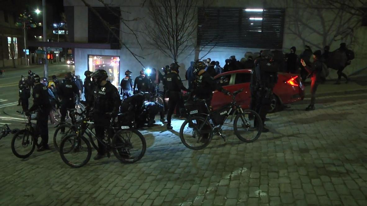 USA: Arrests as anti-ICE rally in Seattle ends in riots