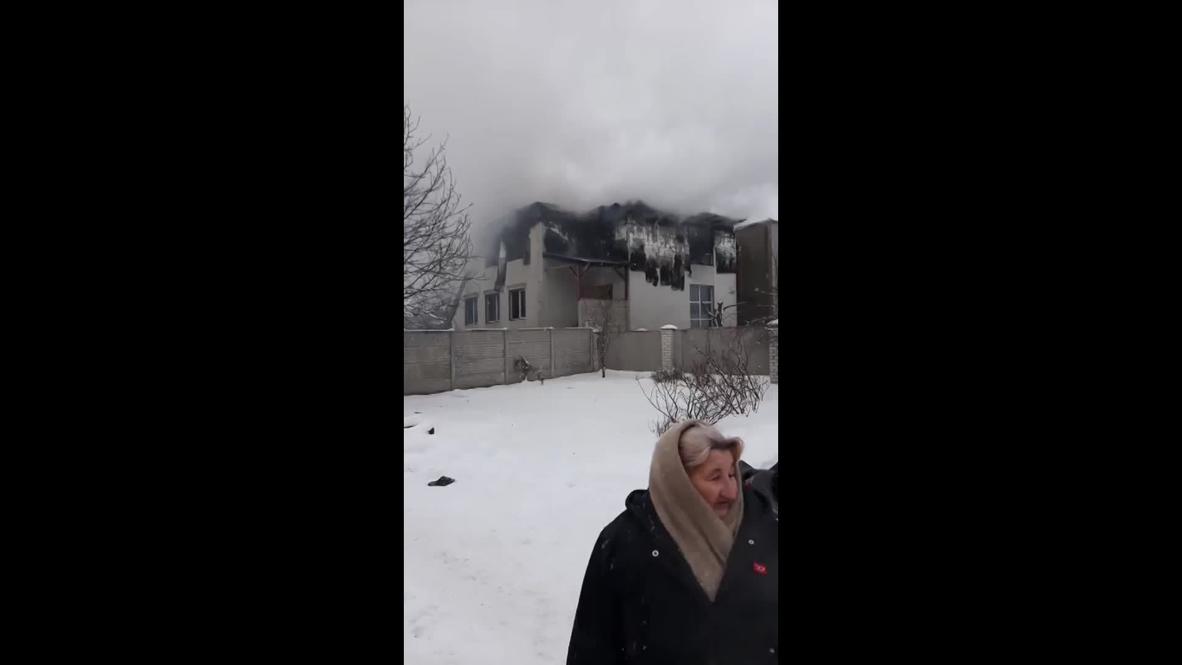 Украина: Как минимум 15 человек погибли при пожаре в частном пансионате в Харькове