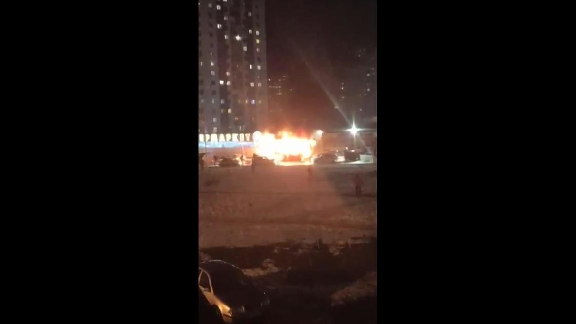 Россия: Момент взрыва в краснодарском супермаркете попал на видео