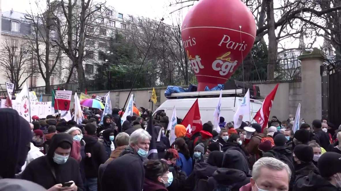 France: Protesters hit streets of Paris for rally against job losses