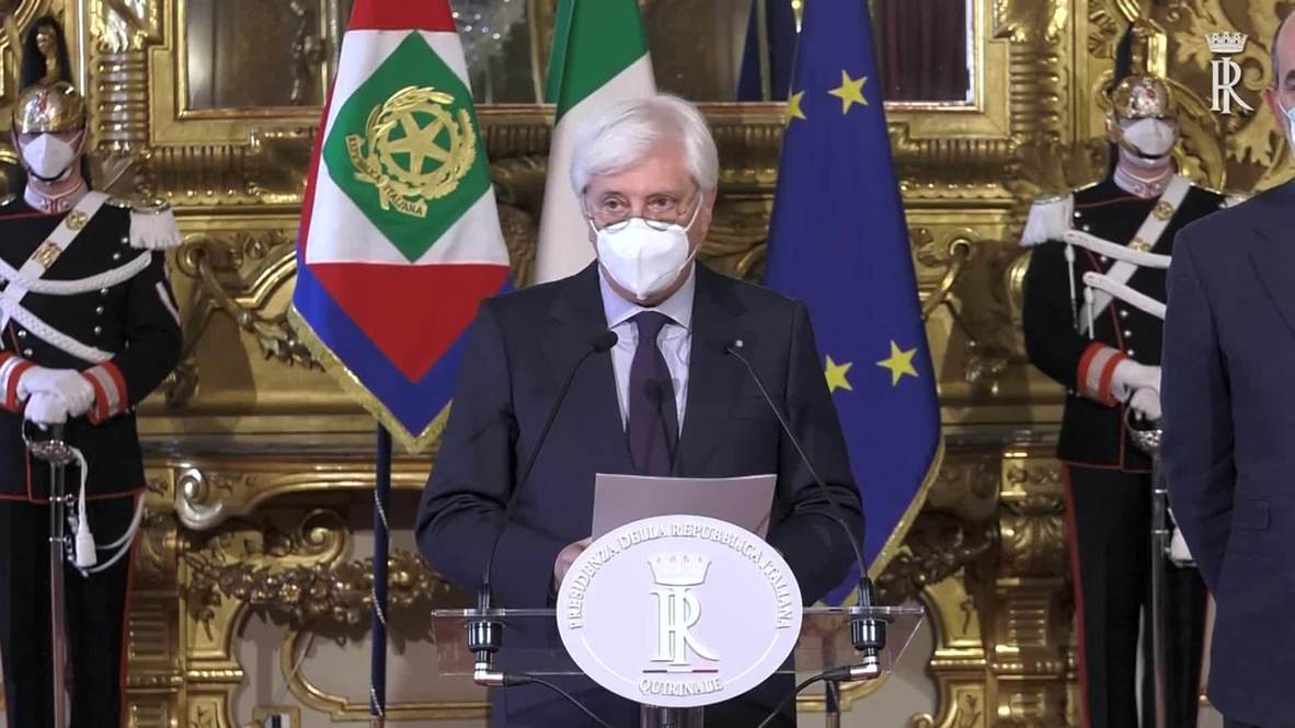 Italy: President's office announces resignation of PM Conte