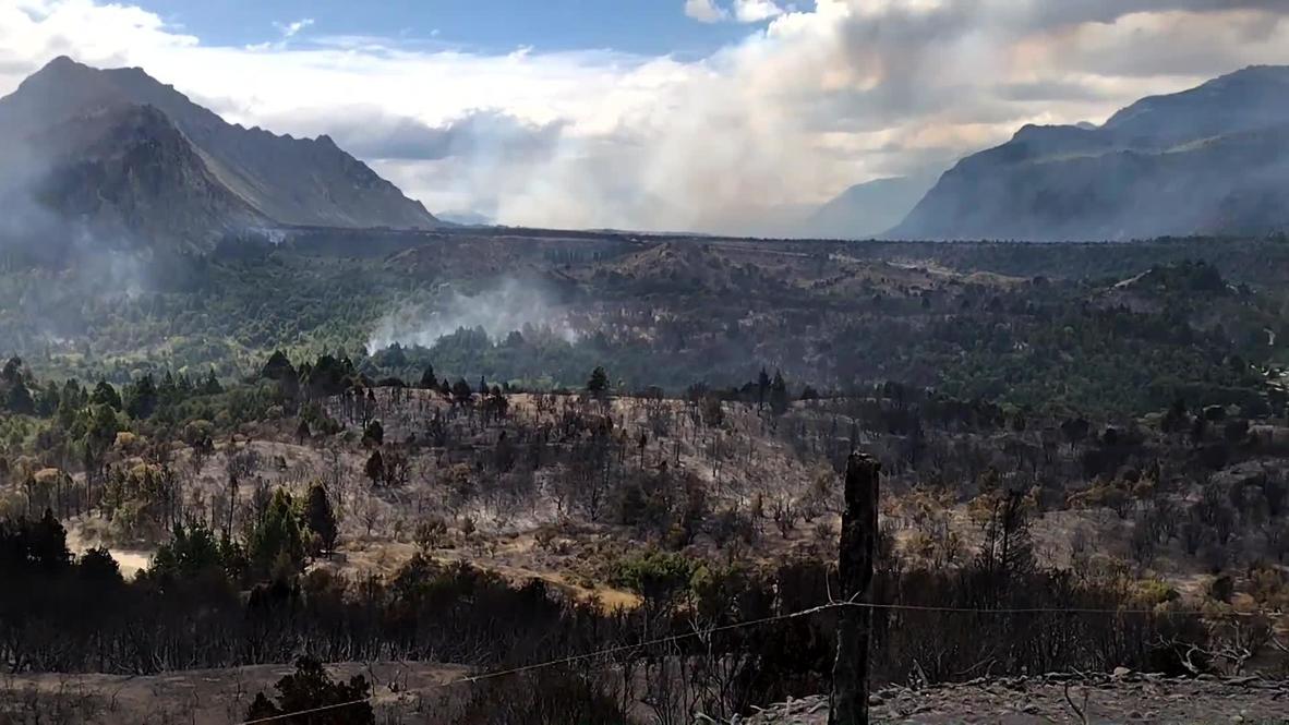 Argentina: Un incendio en Río Negro arrasa con más de 7.000 hectáreas de bosque