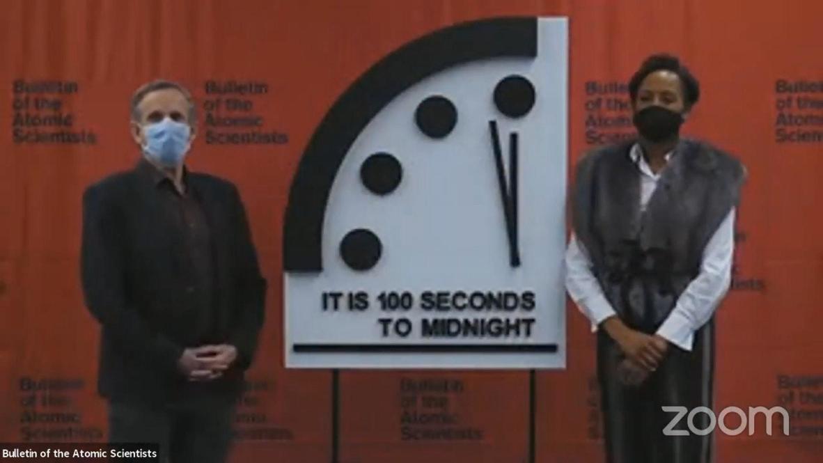 Reloj del Juicio Final se mantiene a 100 segundos de la medianoche