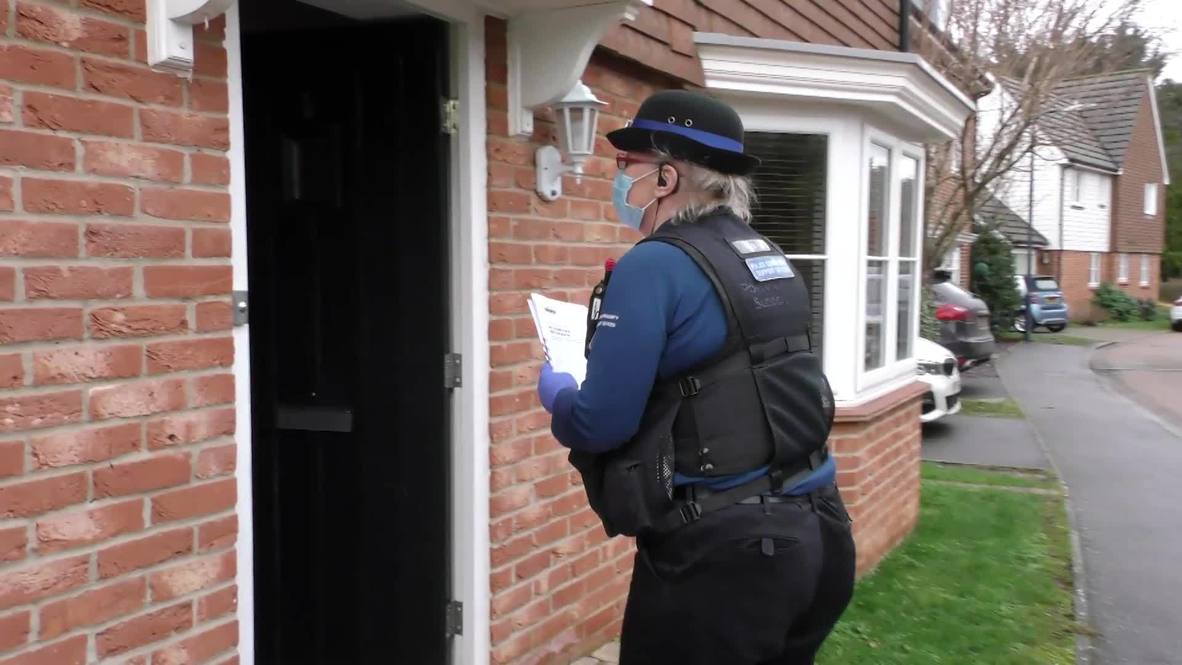 UK Doortodoor testing underway in Kent to track new COVID variant