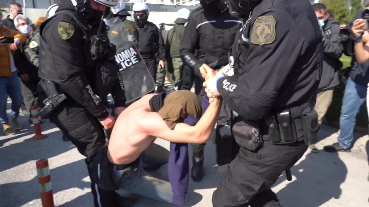 Greece: Over 30 arrested in clashes at anti-campus security law protest