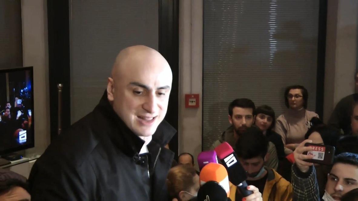 Грузия: В Тбилиси спецназ задержал главу оппозиционной партии ЕНД Мелию