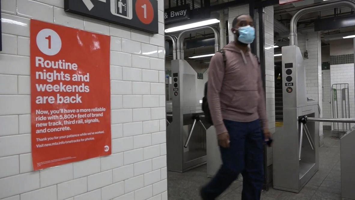 USA: New York subway resumes 24-hr 