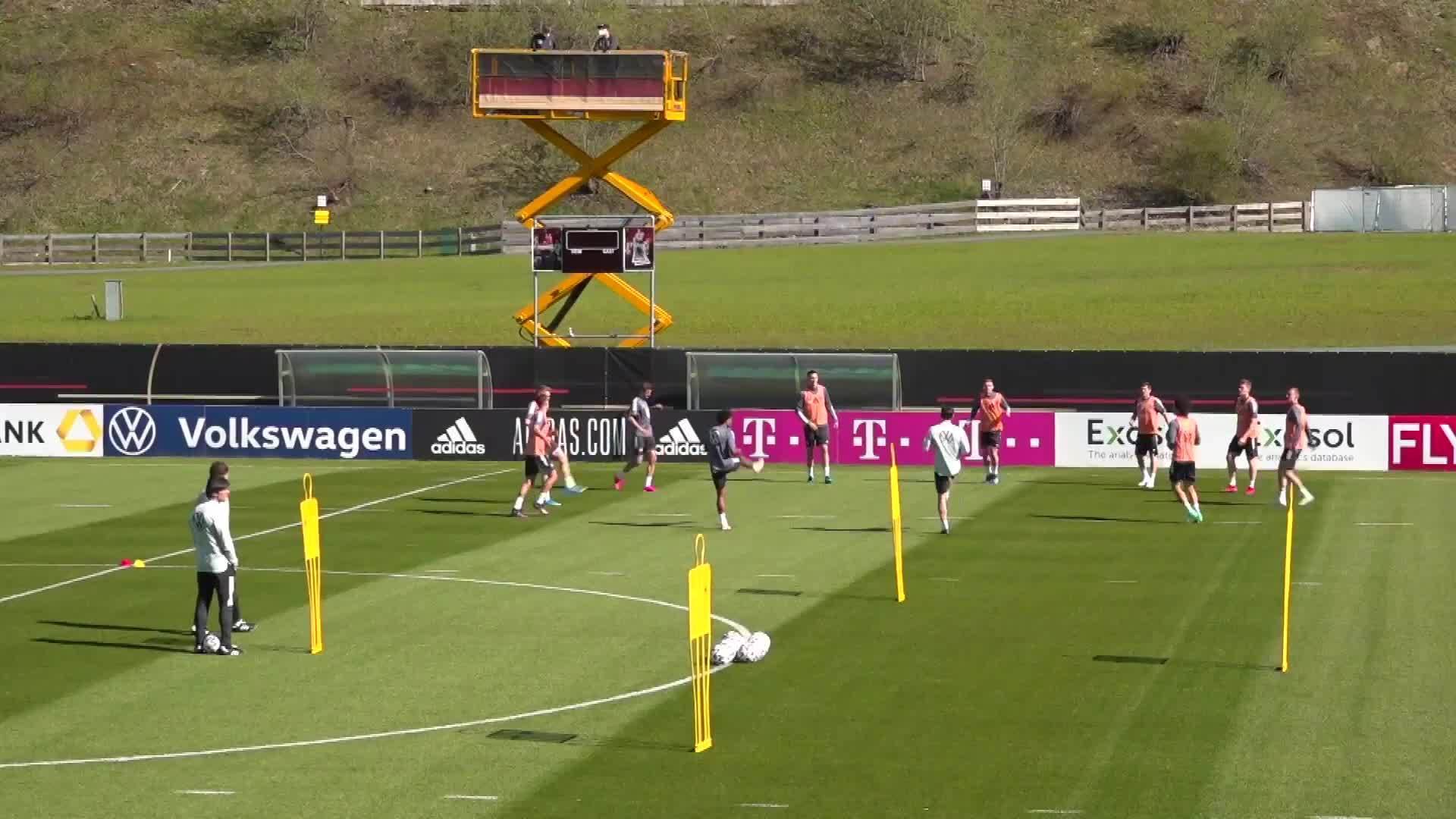 Austria German National team gear up for Euro 2020 at Tirol training