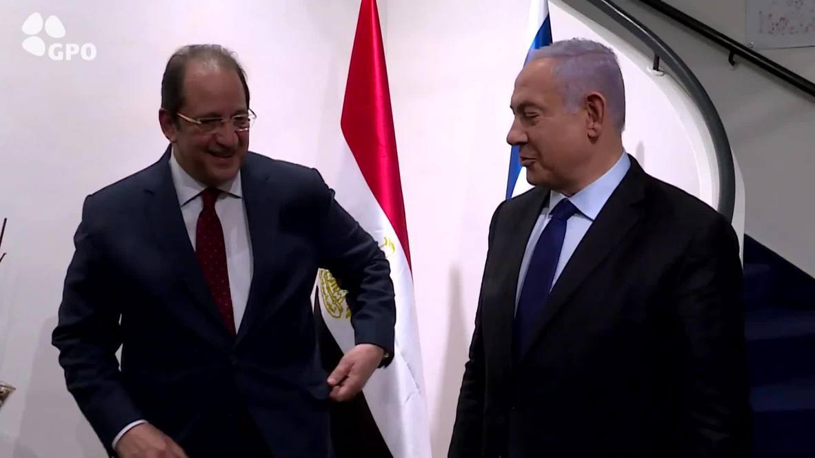 Israel Netanyahu receives Egyptian General Intelligence Service head