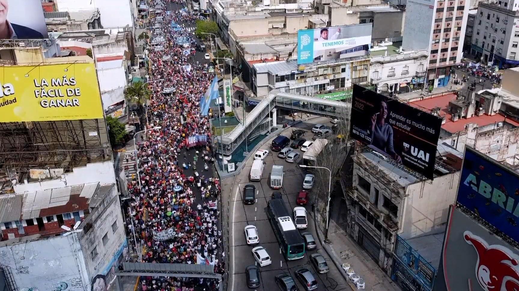 Argentina Thousands Block Major Buenos Aires Roads To Protest Social 