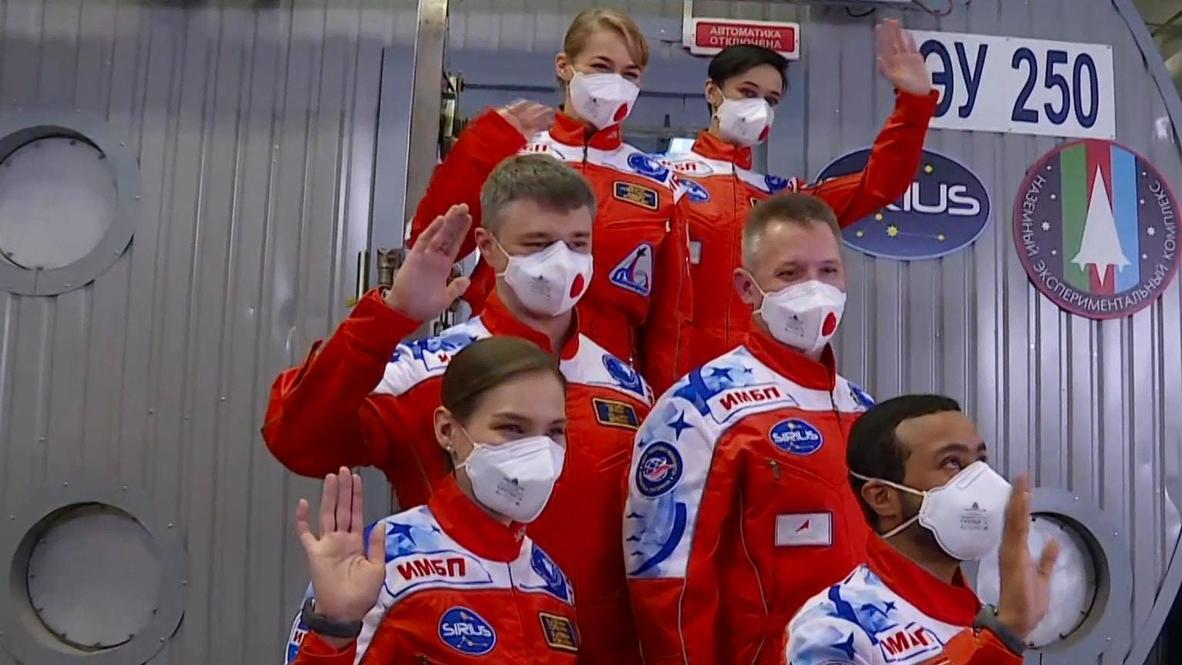 Russia: Isolation experiment SIRIUS-21 kicks off in Moscow | Video Ruptly